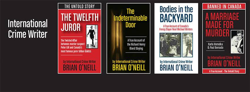Brian O'Neill - True Crime Novels